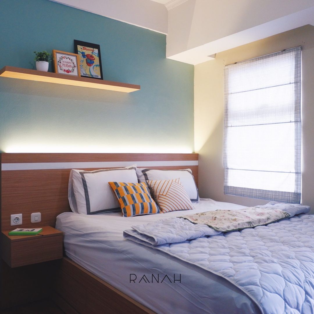 Studio Apartment - Margonda Residence 2, RANAH RANAH Nowoczesna sypialnia