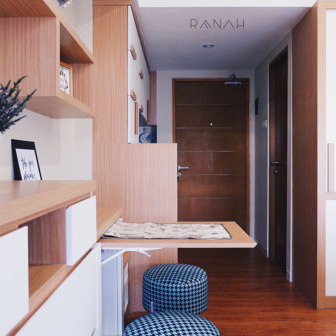Studio Apartment - Margonda Residence 2, RANAH RANAH Comedores de estilo moderno