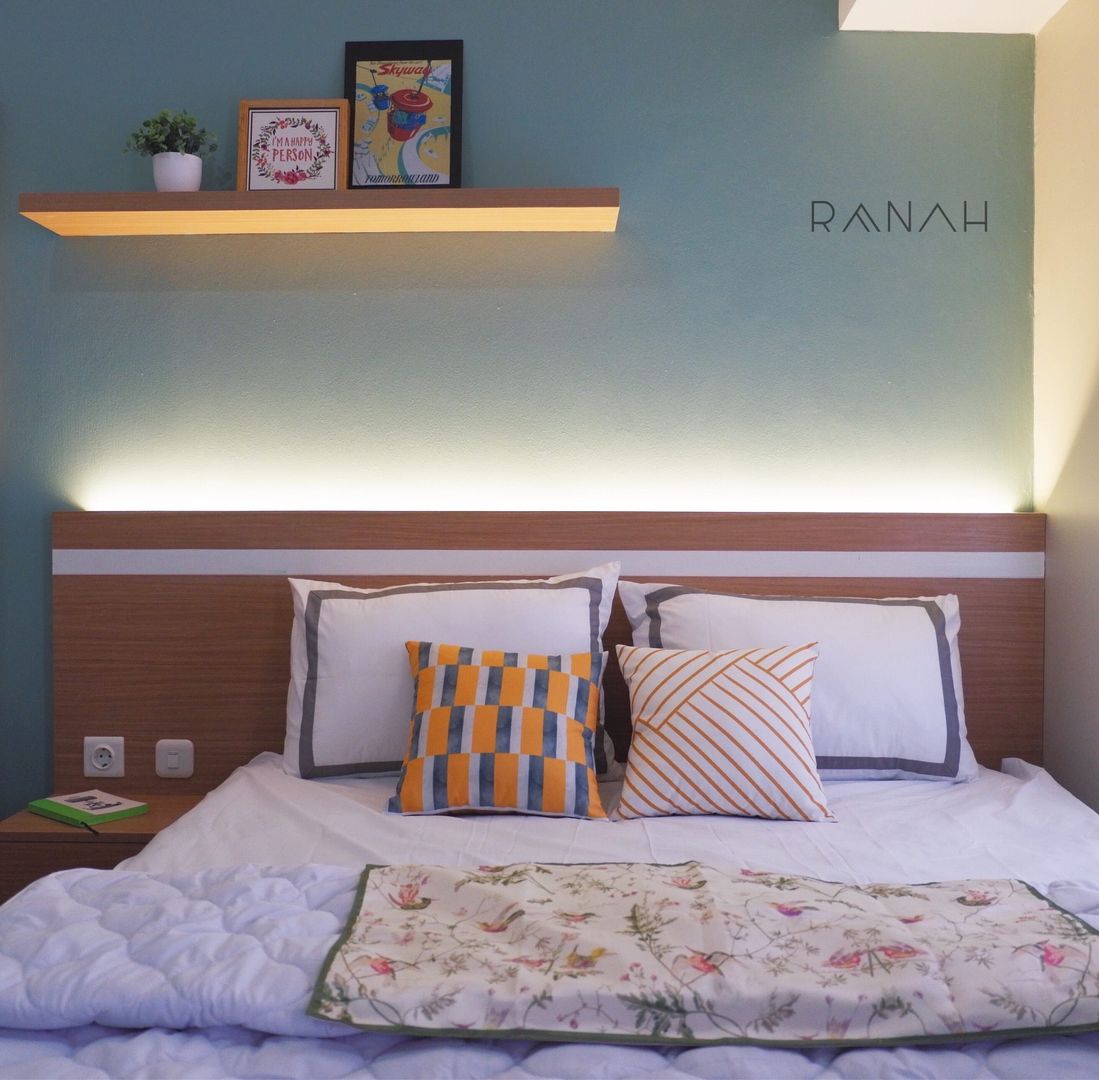 Studio Apartment - Margonda Residence 2, RANAH RANAH Moderne slaapkamers