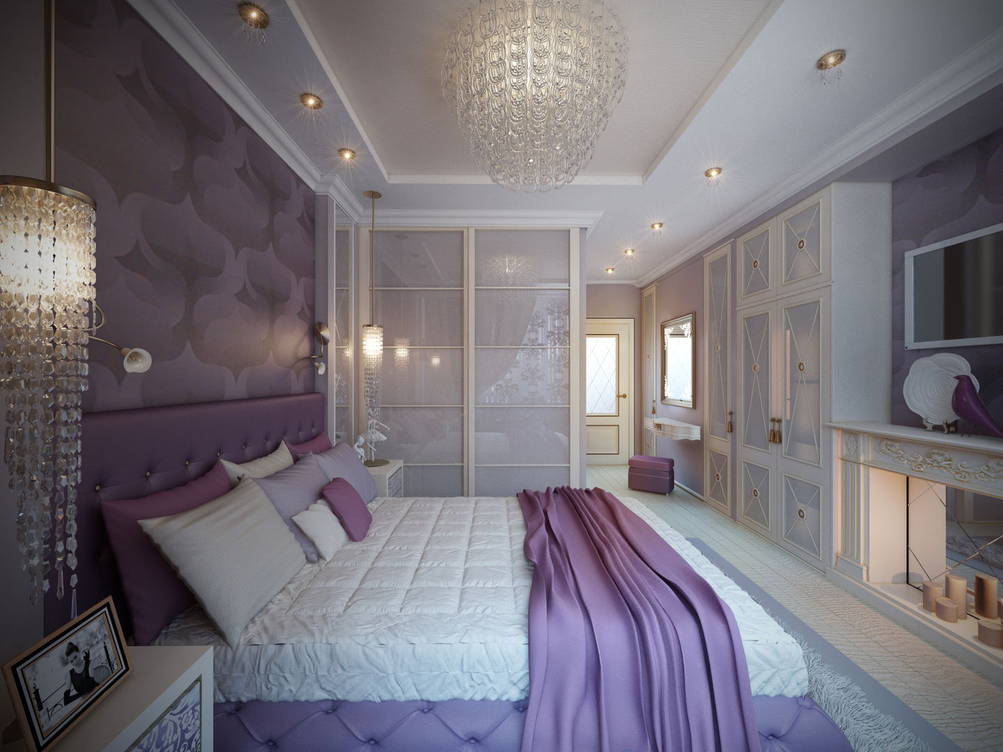 Ардеко, Дизайнер Светлана Юркова Дизайнер Светлана Юркова Classic style bedroom