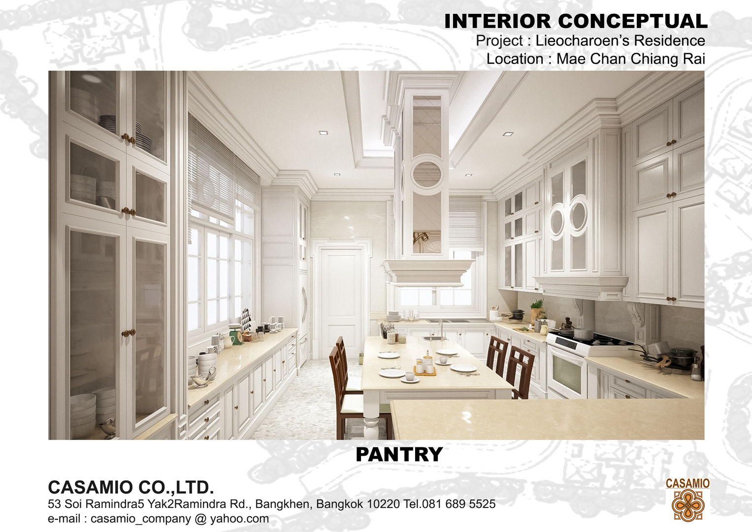 LIEOCHAROEN's RESIDENCE, CASAMIO Co.,Ltd. CASAMIO Co.,Ltd. Kitchen