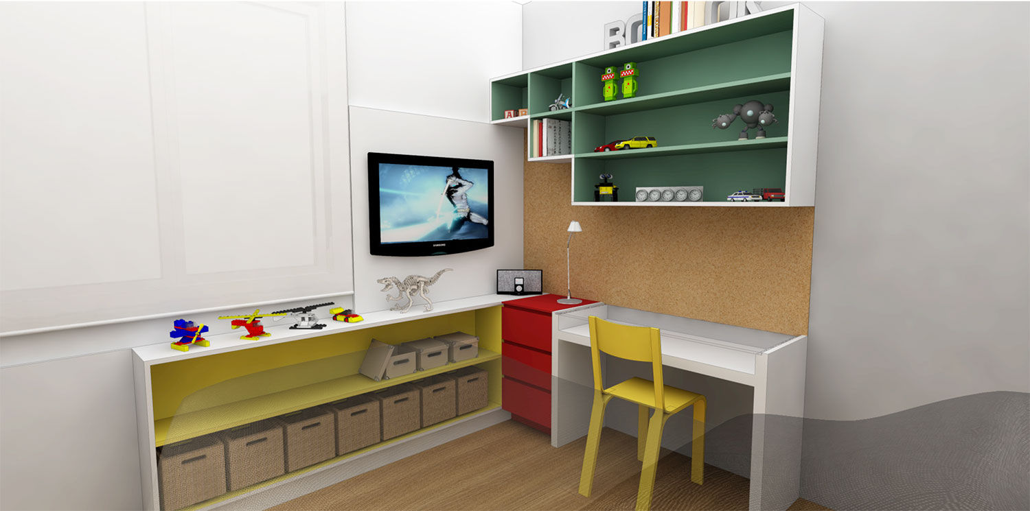 homify Modern nursery/kids room