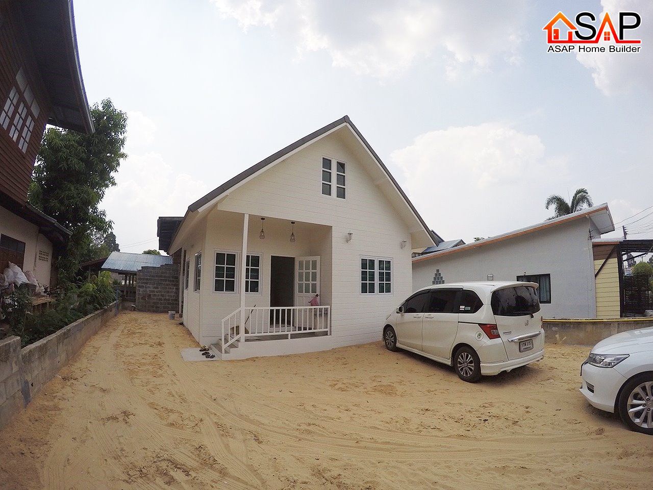 ASAP P29 บ้านชั้นเดียว 2 ห้องนอน 1 ห้องน้ำ, Asap Home Builder Asap Home Builder