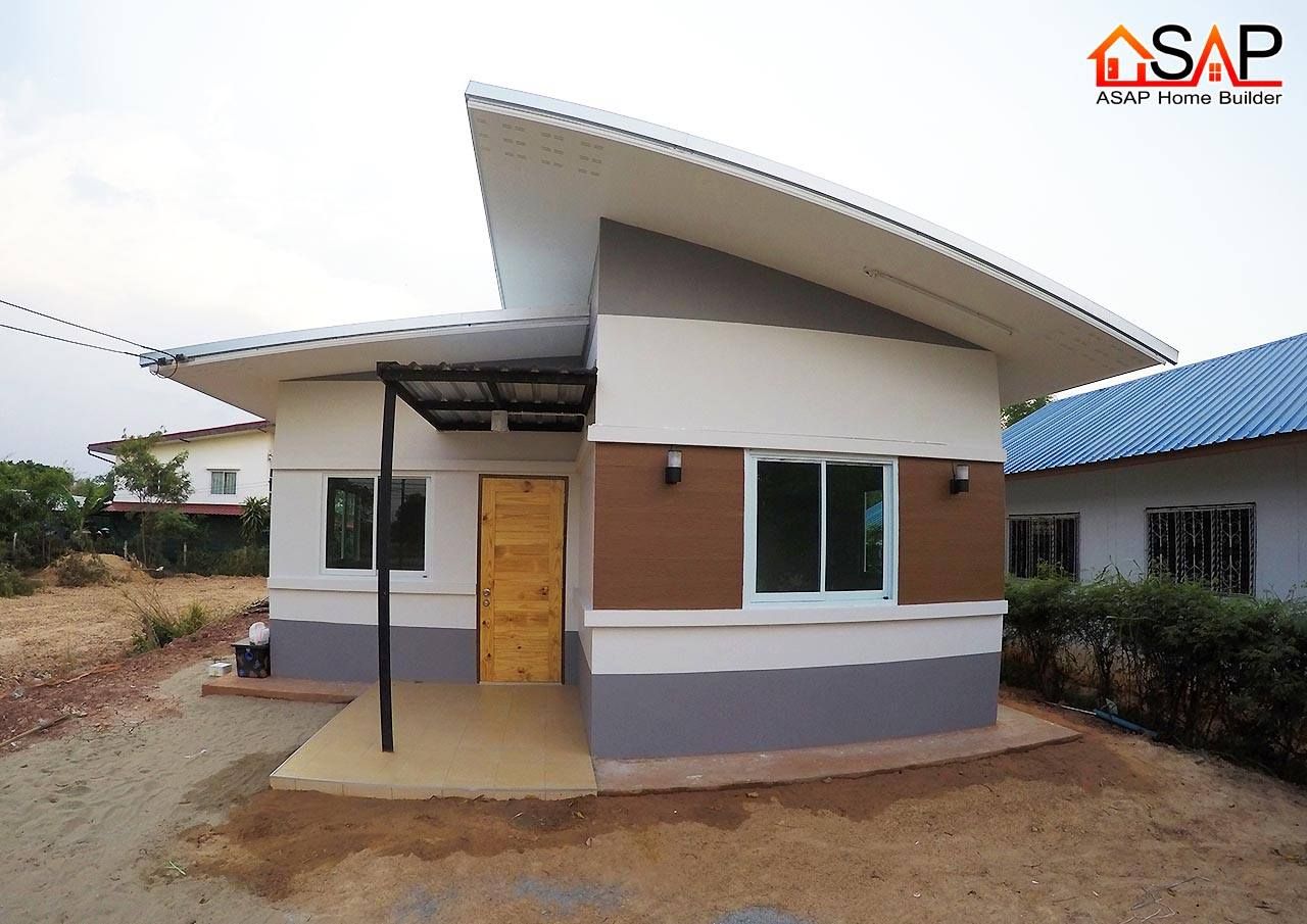 ASAP P23 บ้านชั้นเดี่ยว 3 ห้องนอน 1 ห้องน้ำ, Asap Home Builder Asap Home Builder