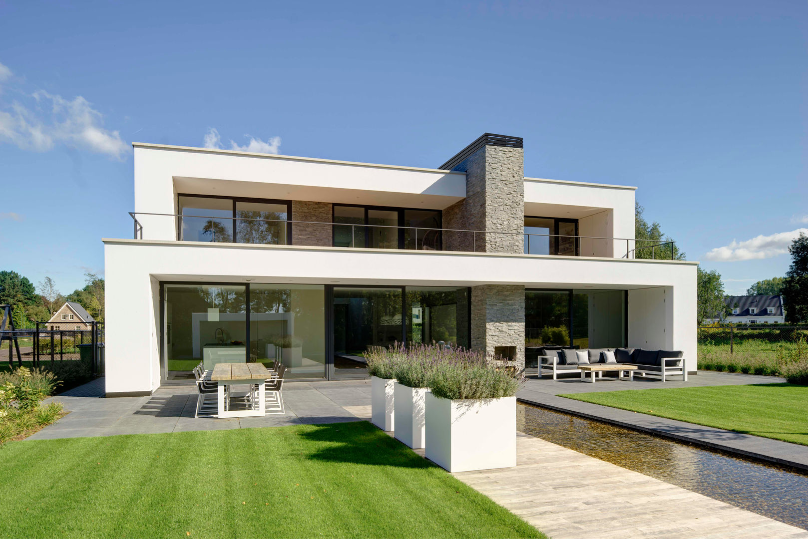 Villa in Teteringen, Broos de Bruijn architecten Broos de Bruijn architecten Maisons modernes