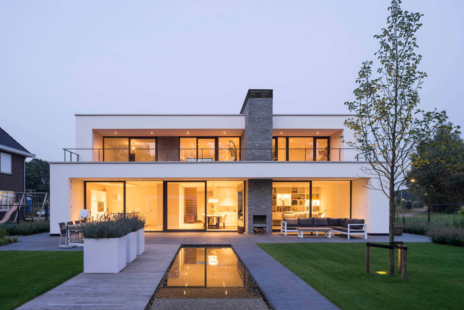 Villa in Teteringen, Broos de Bruijn architecten Broos de Bruijn architecten 모던스타일 주택