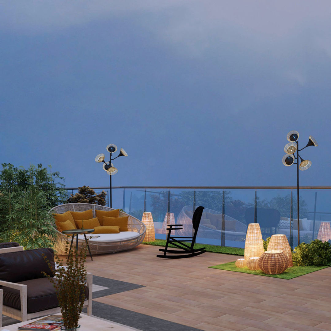 homify Balkon, Beranda & Teras Modern