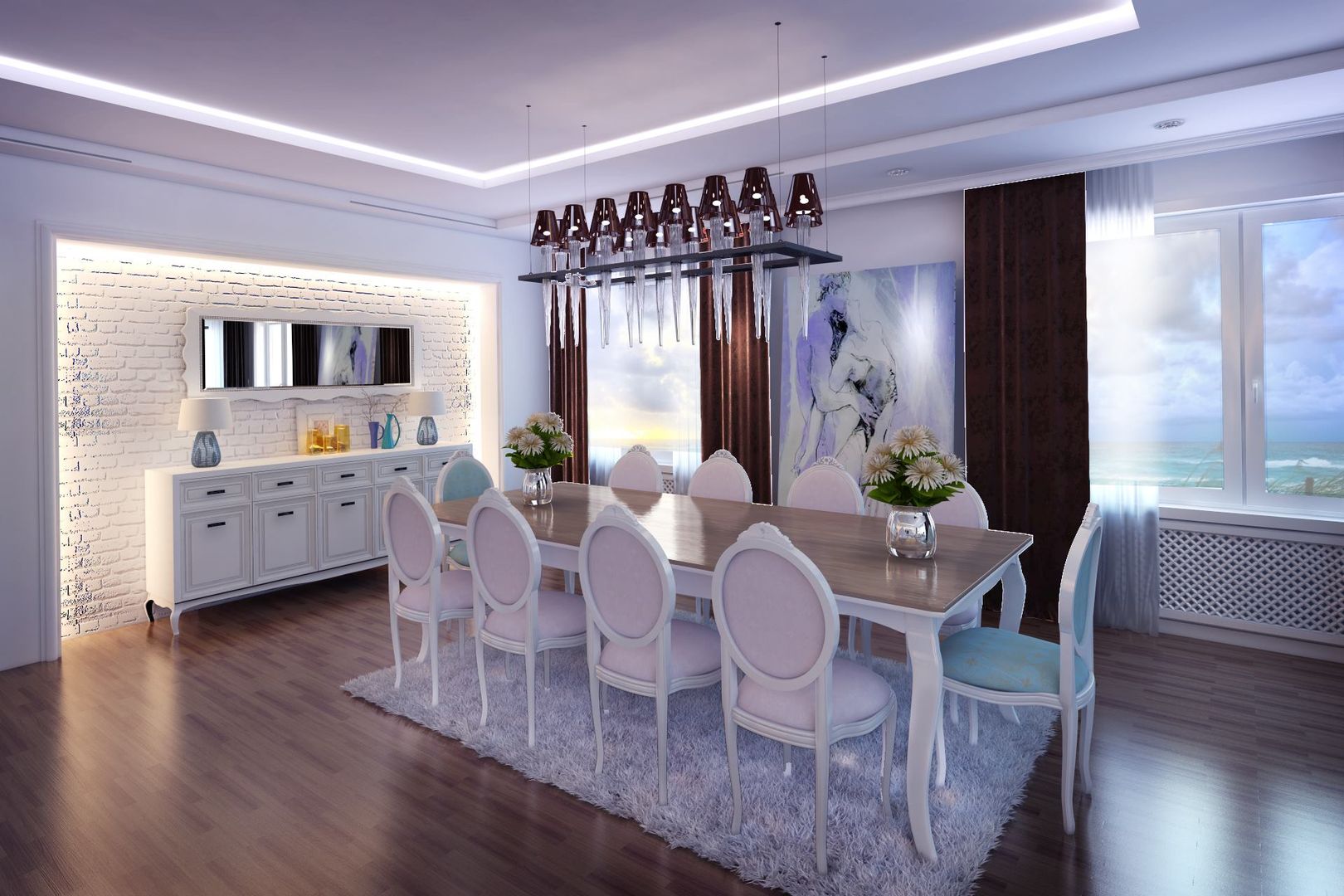 Florya _Konut homify Kırsal Oturma Odası