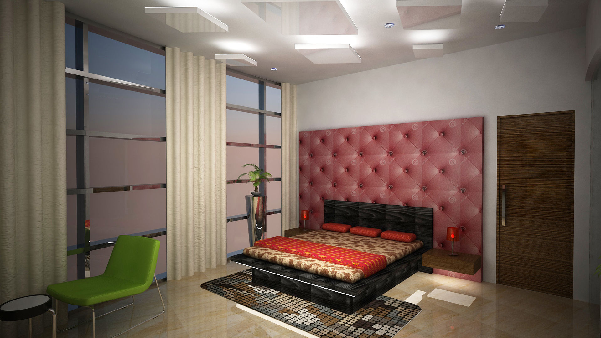 Laurel Interiors, Gurooji Designs Gurooji Designs Modern style bedroom