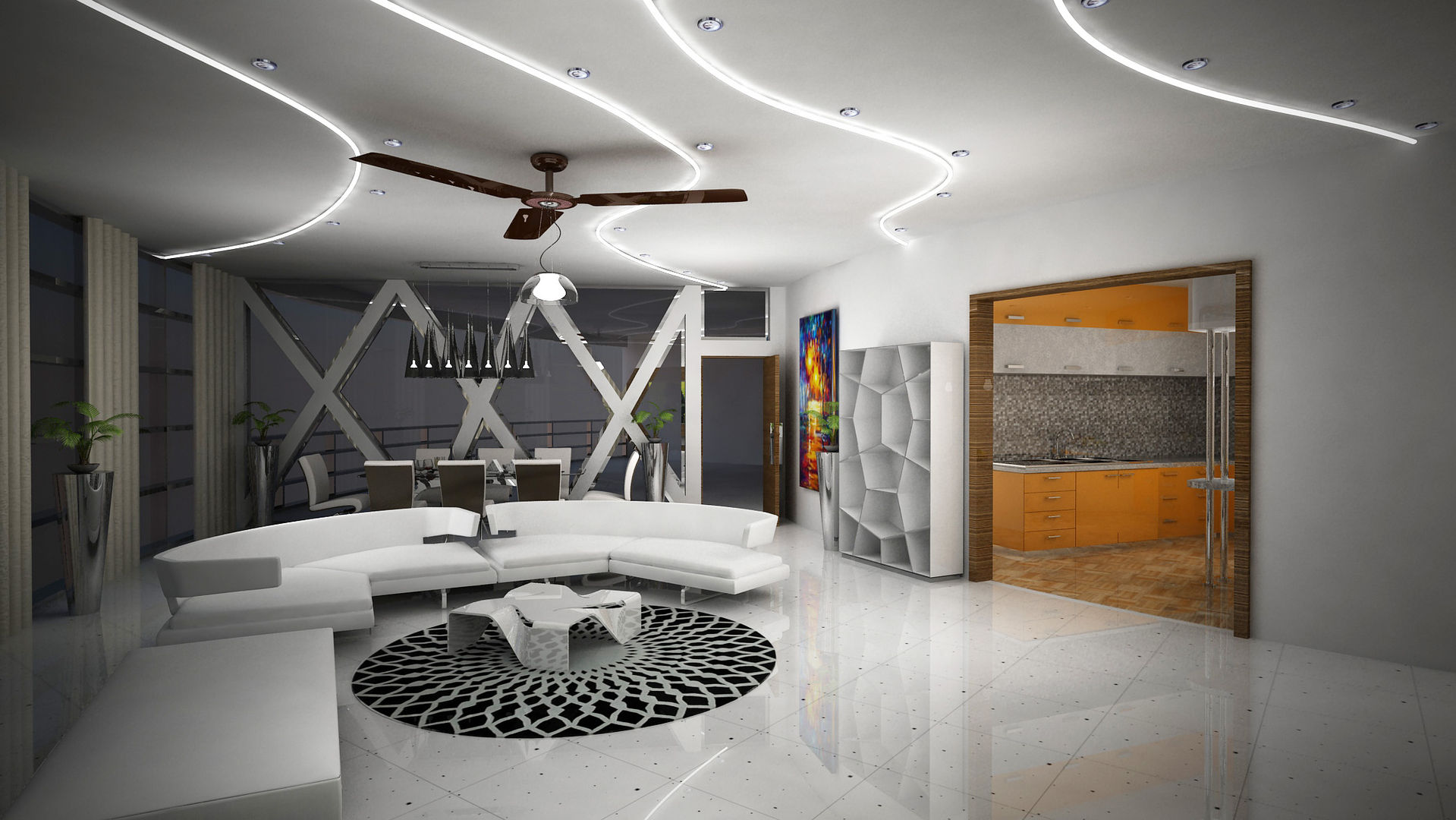 Laurel Interiors, Gurooji Designs Gurooji Designs Salas de estar modernas