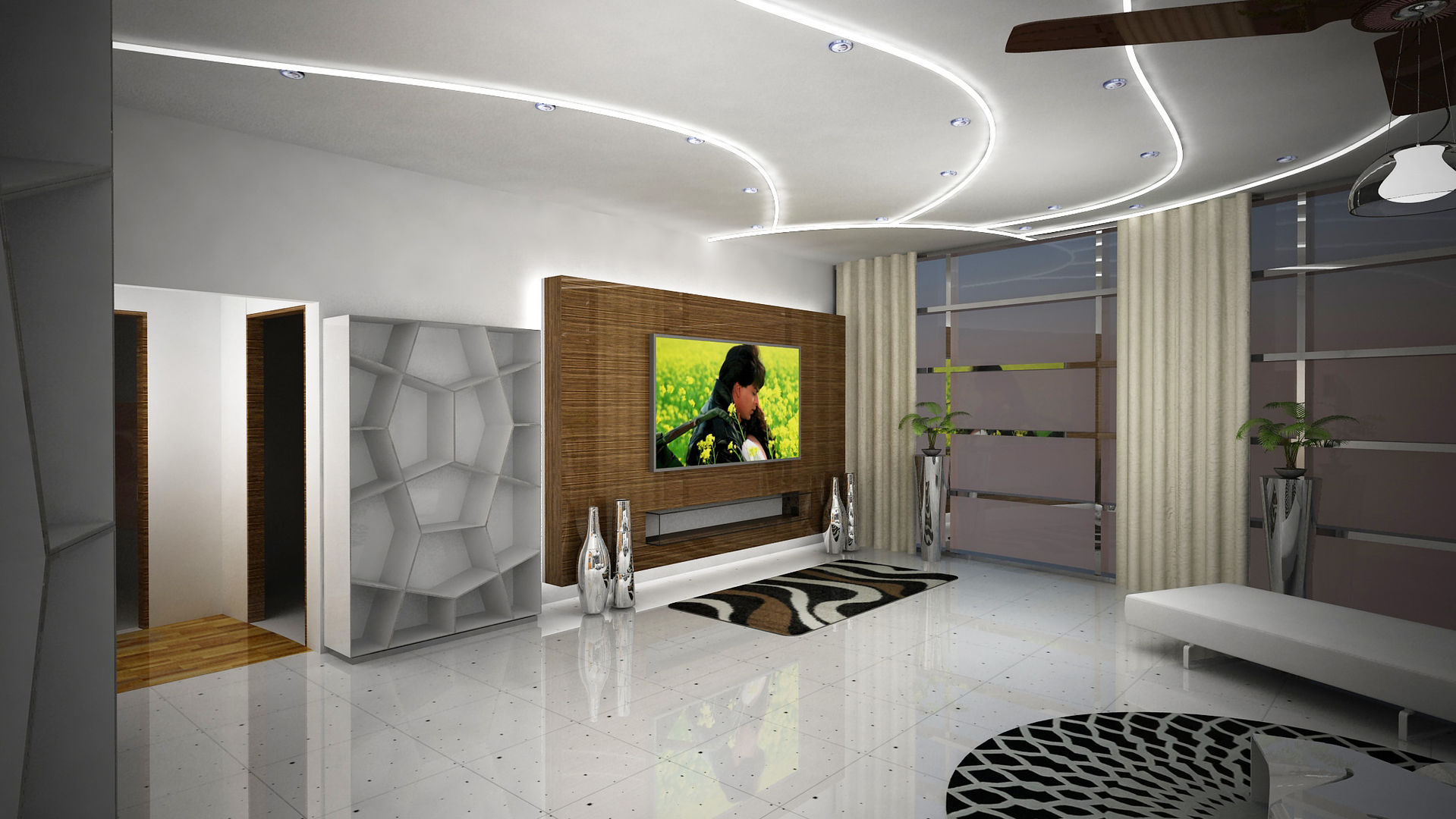 Laurel Interiors, Gurooji Designs Gurooji Designs Modern living room