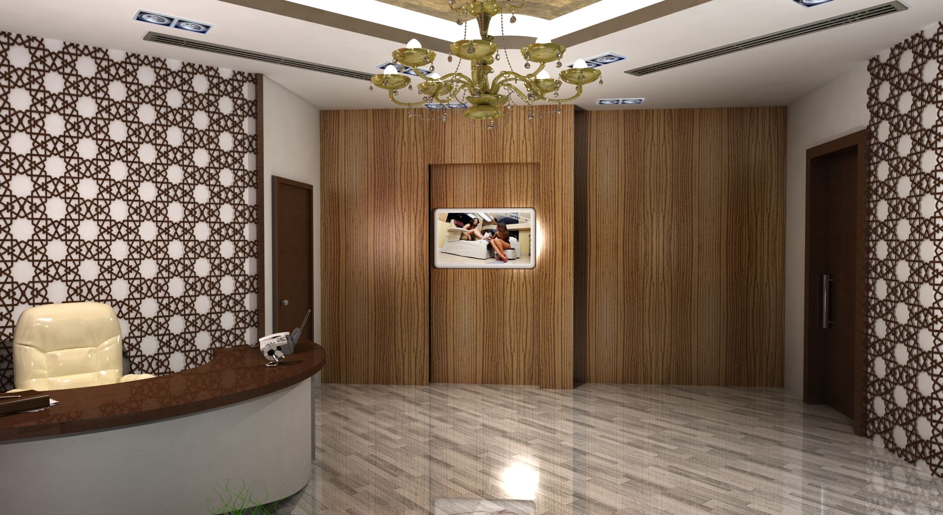 Arabic Villa , Gurooji Designs Gurooji Designs Oficinas