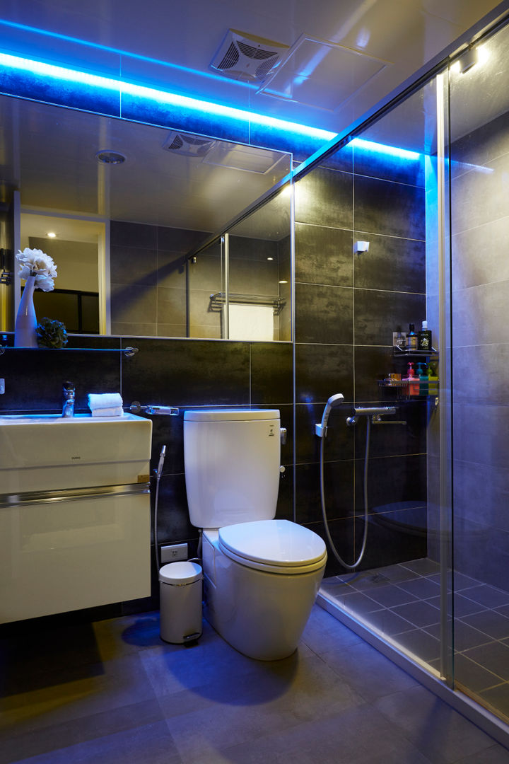 homify Modern Banyo Mozaik