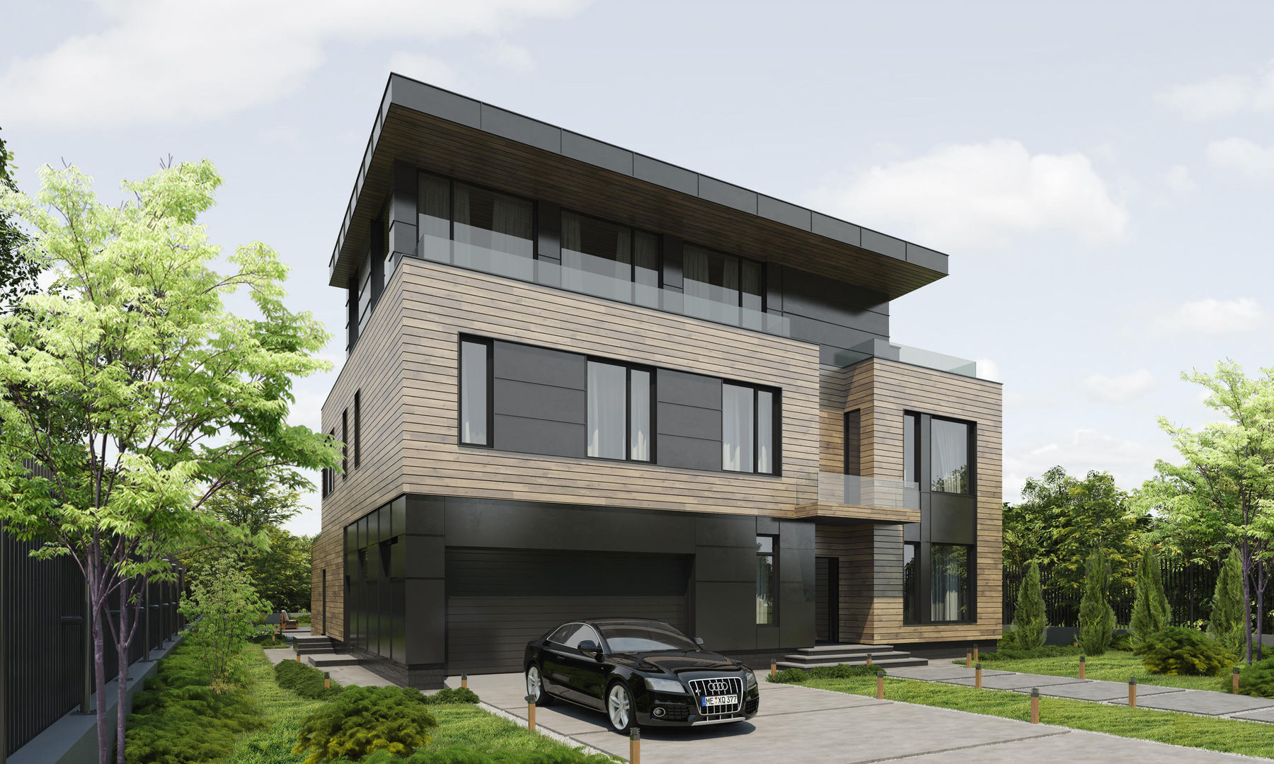 Vesconti_473 кв.м (с дизайн-проектом), Vesco Construction Vesco Construction Modern houses