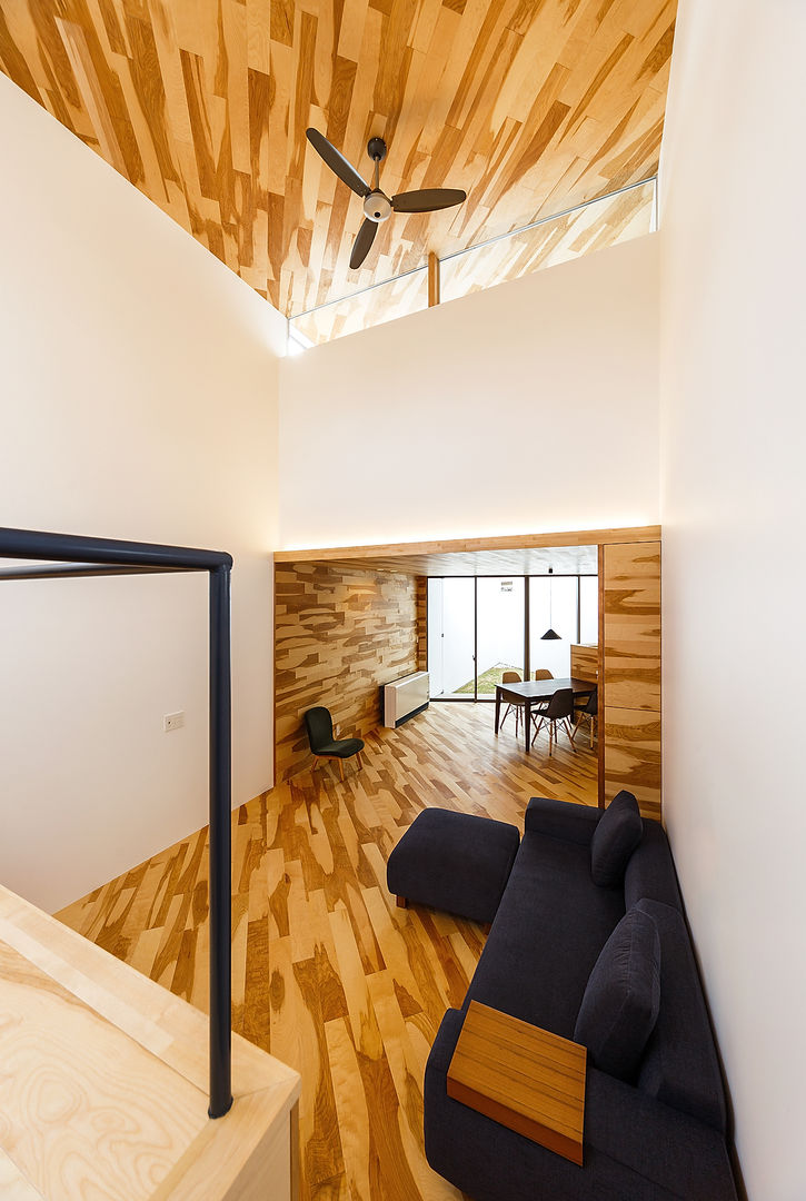 haus-duo, 一級建築士事務所haus 一級建築士事務所haus Scandinavische woonkamers Hout Hout