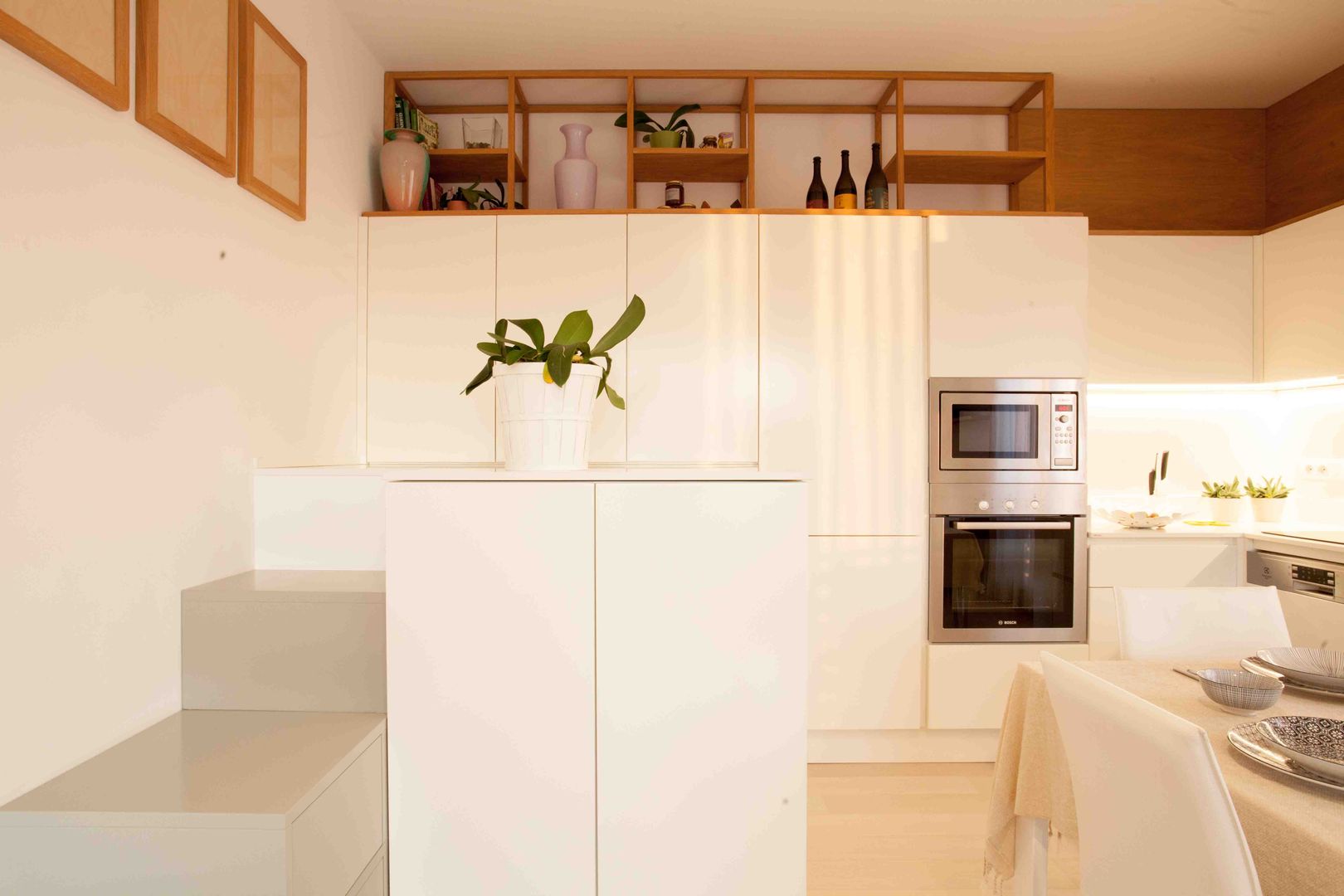 CASA MB, Marianna Porcellato Porvett Marianna Porcellato Porvett Cocinas de estilo minimalista Madera Acabado en madera