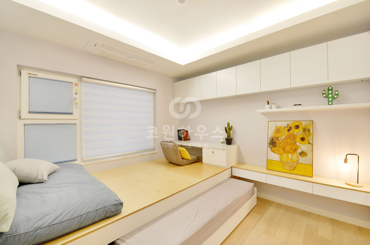 homify Moderne slaapkamers