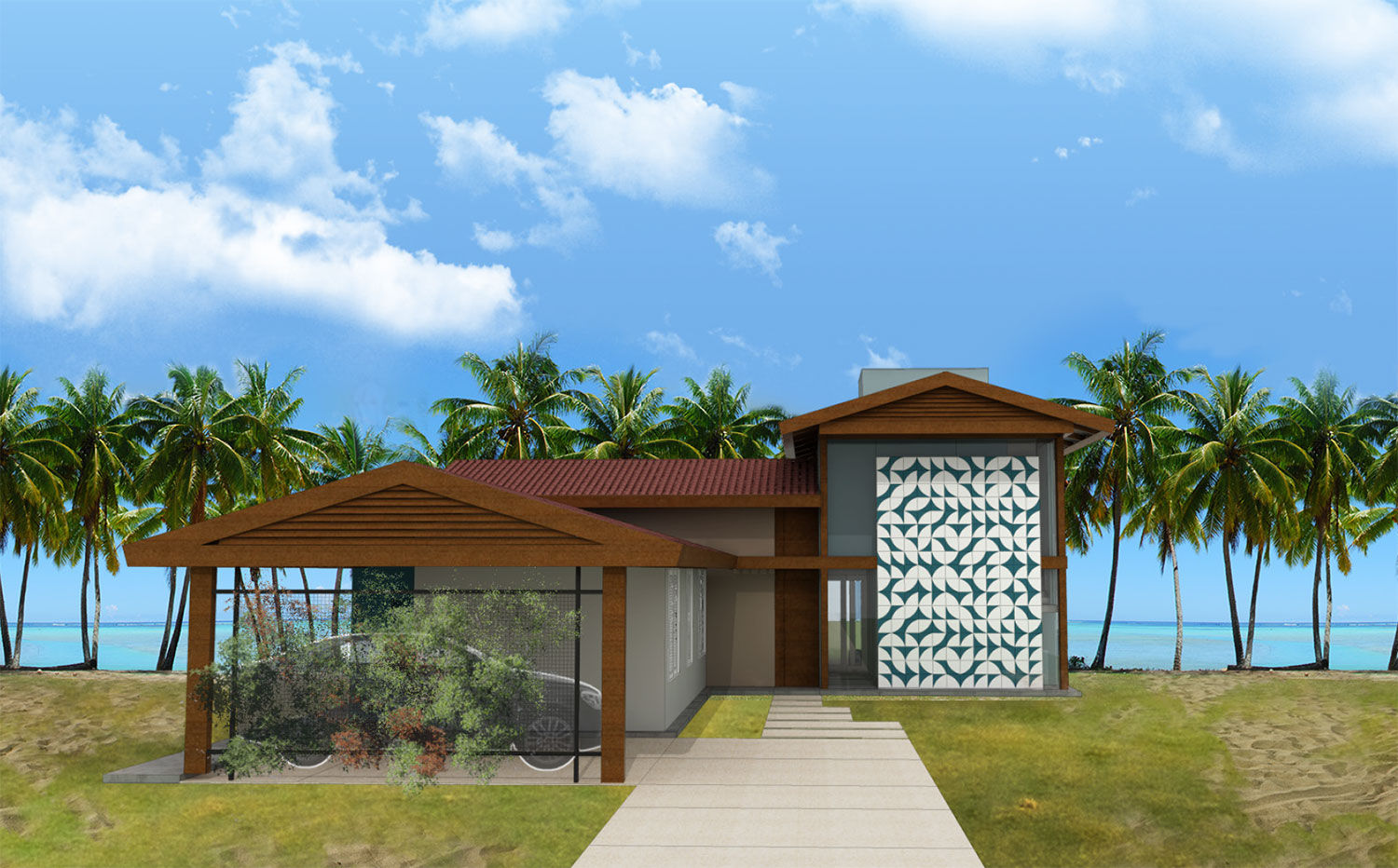 homify Casas tropicales