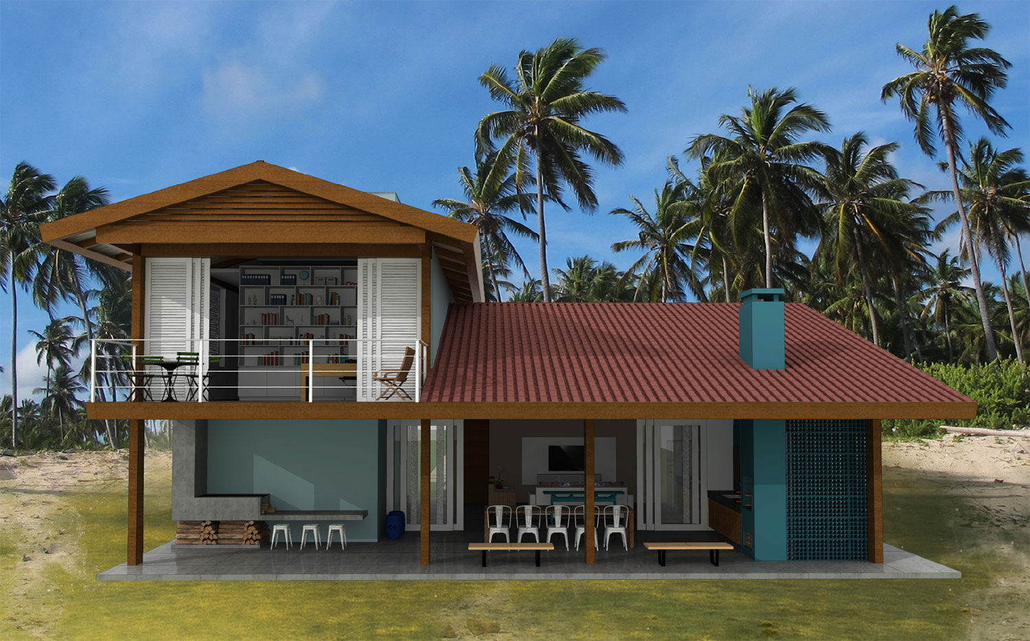 homify Tropical style houses