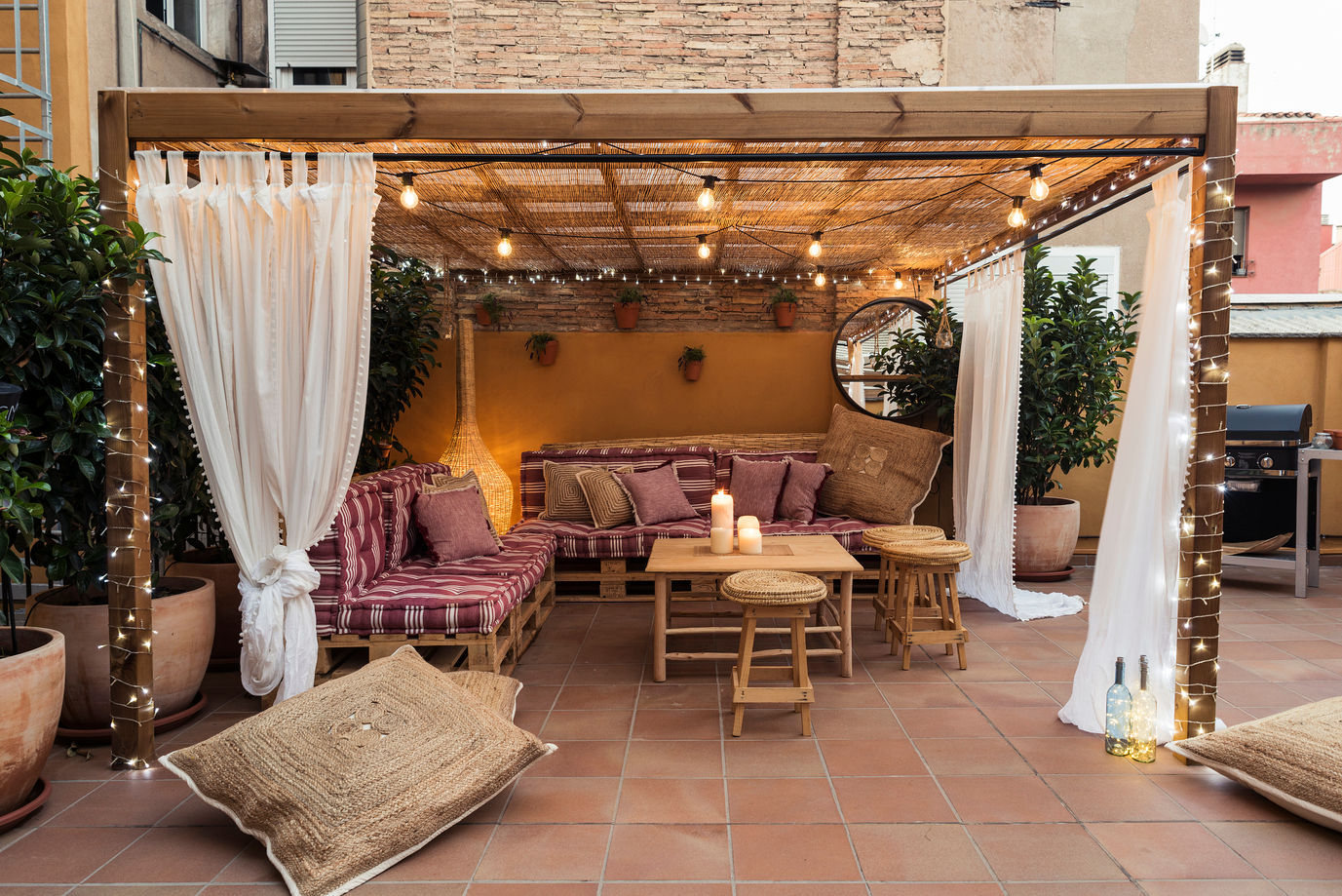 Terraza en Vic homify Balcones y terrazas de estilo rural terraza,terraza en la azotea,rustico