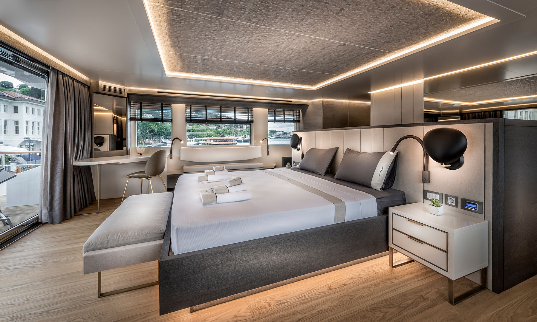 NUMARINE 32 XP YACHT, Esra Kazmirci Mimarlik Esra Kazmirci Mimarlik Yates y jets de estilo moderno