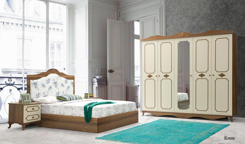 Country yatak odası, CaddeYıldız furniture CaddeYıldız furniture غرفة نوم ديكورات واكسسوارات