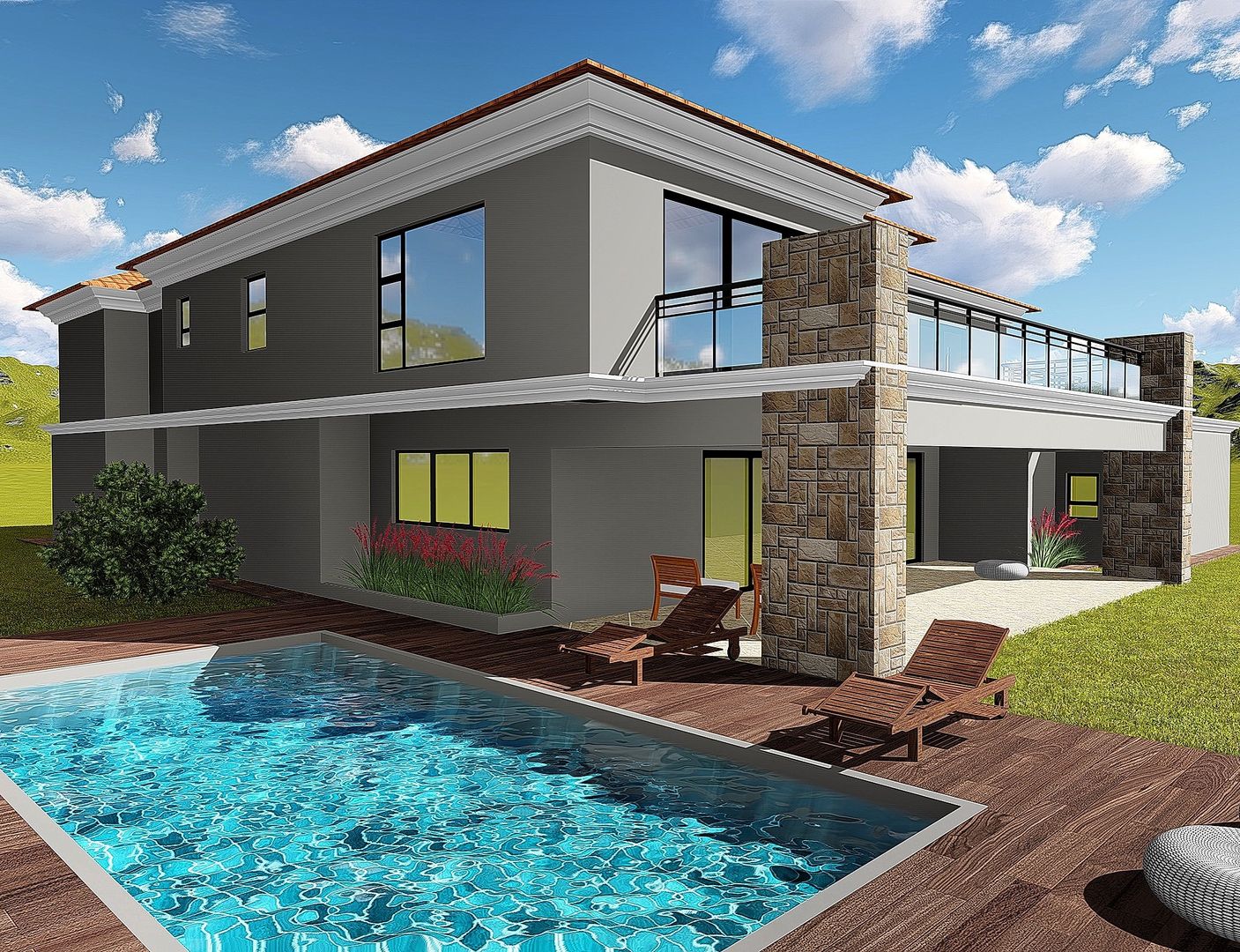 Crystal Park Benoni homify Modern home