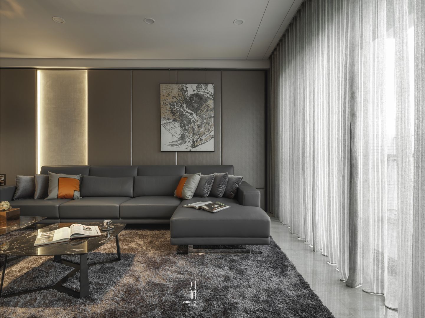 ​家．語彙, 竹村空間 Zhucun Design 竹村空間 Zhucun Design Modern Living Room