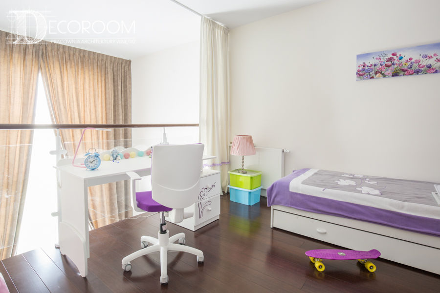 soft LOFT, Pracownia Architektury Wnętrz Decoroom Pracownia Architektury Wnętrz Decoroom Chambre d'enfant moderne