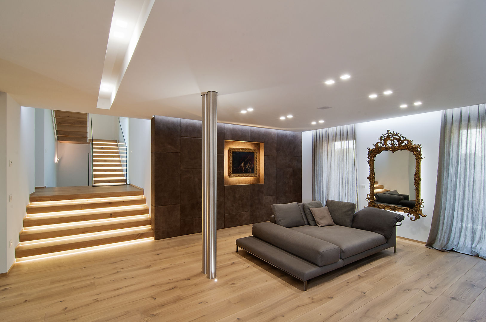 Casa di lusso, STIMAMIGLIO conceptluxurydesign STIMAMIGLIO conceptluxurydesign Modern living room Wood Wood effect