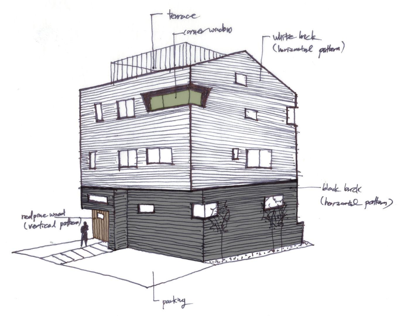 다담하우스_부천시 소사구 범박동 207-6 다가구주택, AAG architecten AAG architecten