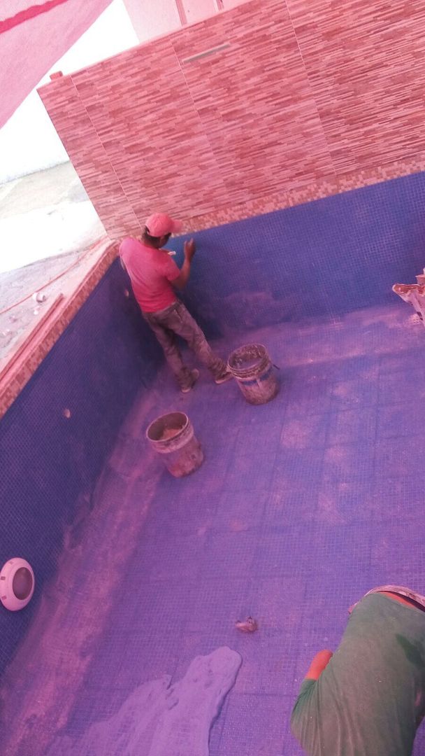 CONSTRUCCIÓN DE ALBERCA EN TENANCINGO , Albercas Aqualim Toluca Albercas Aqualim Toluca Pool کنکریٹ