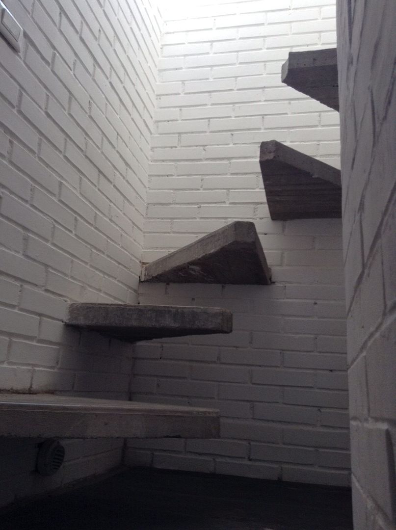 Casa rosa, Arquitectura Para Todos Arquitectura Para Todos Minimalistische Wände & Böden Beton