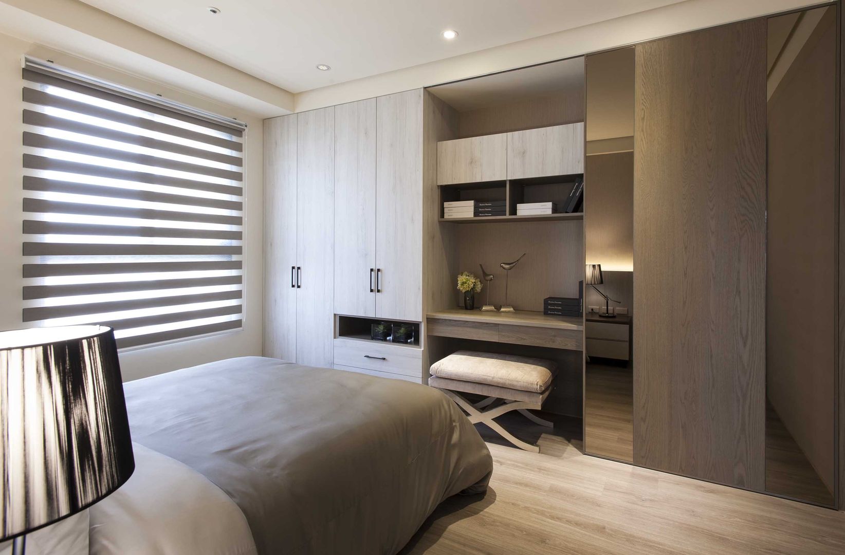 豐邑一第, 立禾空間設計有限公司 立禾空間設計有限公司 Modern Bedroom