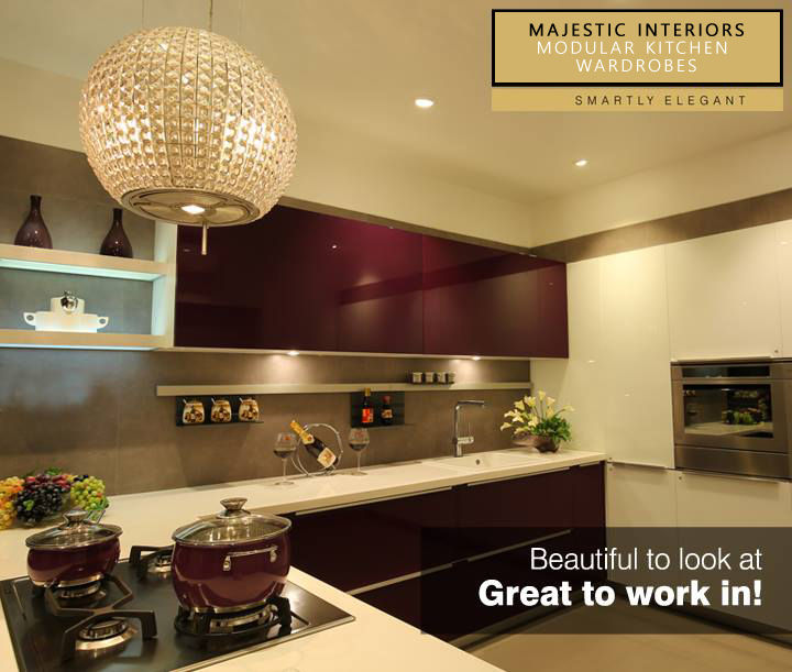 INTERIOR DESIGNERS IN FARIDABAD, MAJESTIC INTERIORS | Best Interior Designers in Faridabad MAJESTIC INTERIORS | Best Interior Designers in Faridabad Cocinas de estilo asiático