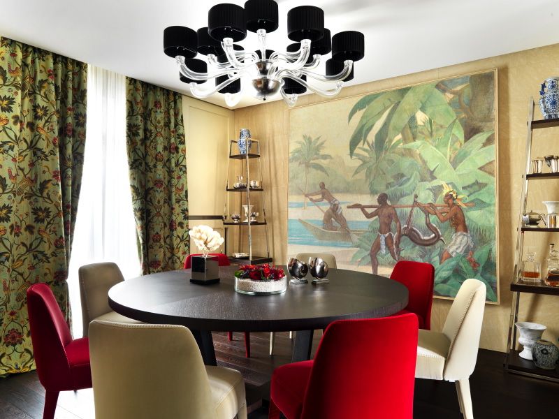 New Classic Home Decor, Daniele Franzoni Interior Designer - Architetto d'Interni Daniele Franzoni Interior Designer - Architetto d'Interni クラシックデザインの ダイニング 木 木目調