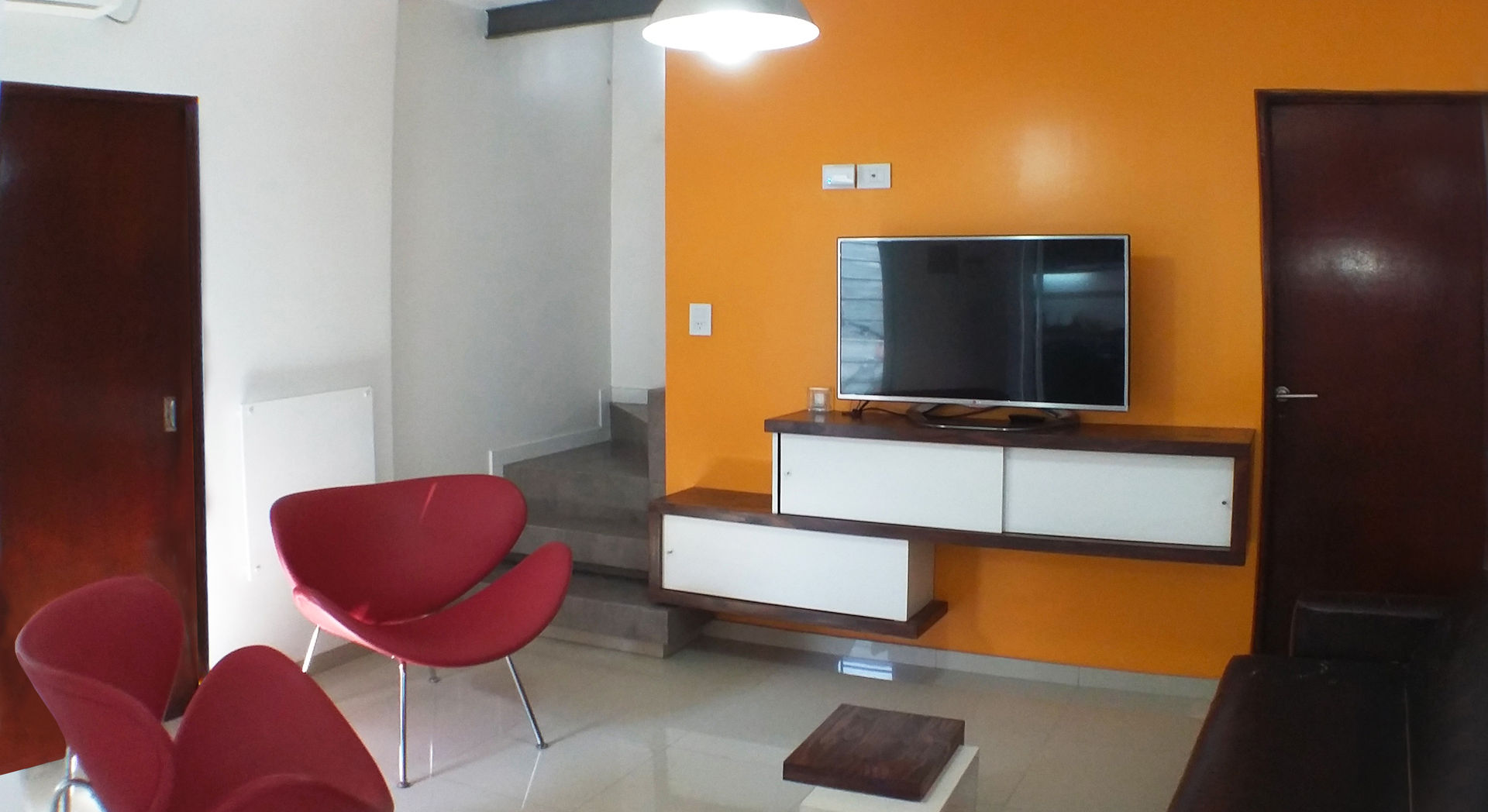 Casa M-1216, ELVARQUITECTOS ELVARQUITECTOS Modern living room