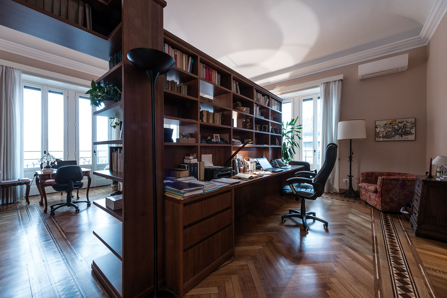 Ristrutturazione appartamento, Gruppo Censeo S.r.l. Gruppo Censeo S.r.l. Study/office Solid Wood Multicolored