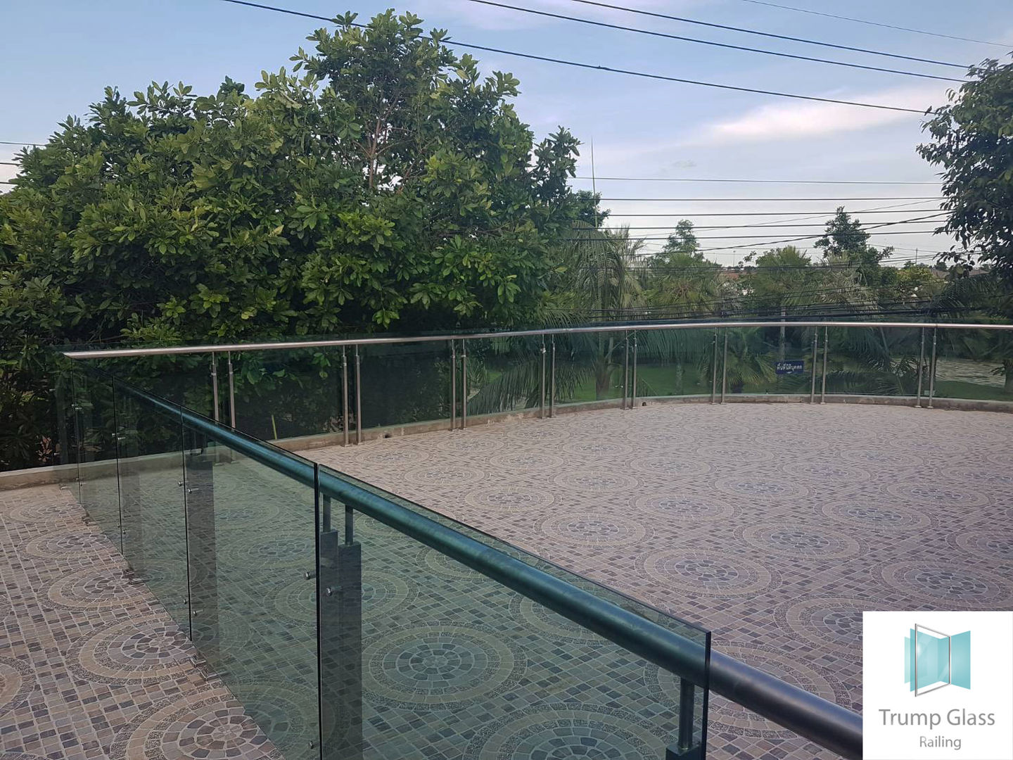 Trump Glass ราวกันตกกระจก ระเบียงกระจก ราวบันไดกระจก, Trump Glass Trump Glass Patios & Decks