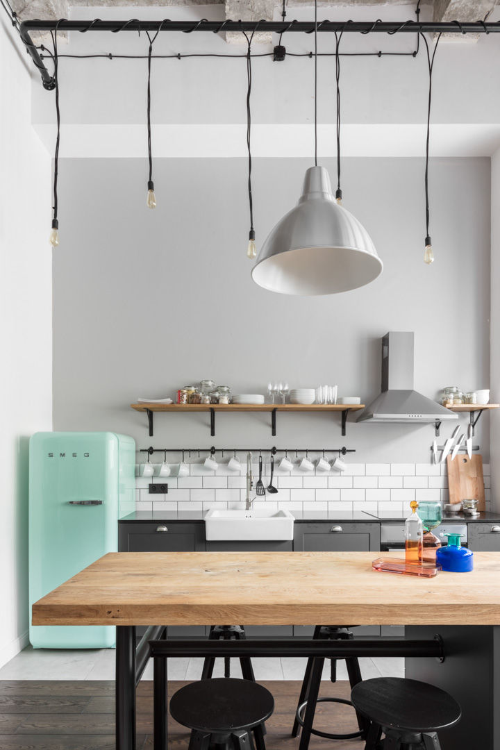 homify Dapur Gaya Industrial