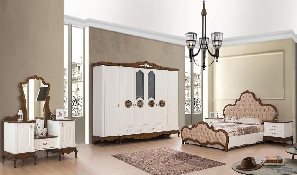 Country yatak odası, CaddeYıldız furniture CaddeYıldız furniture غرفة نوم ديكورات واكسسوارات