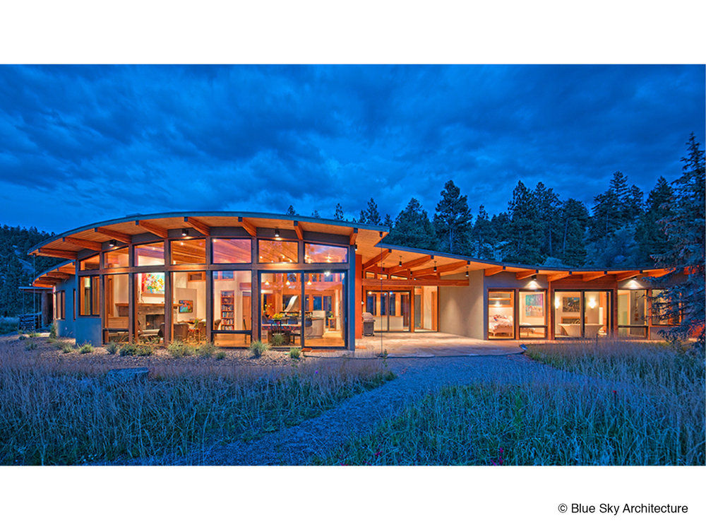 Naramata Bench House, Helliwell + Smith • Blue Sky Architecture Helliwell + Smith • Blue Sky Architecture Modern Evler