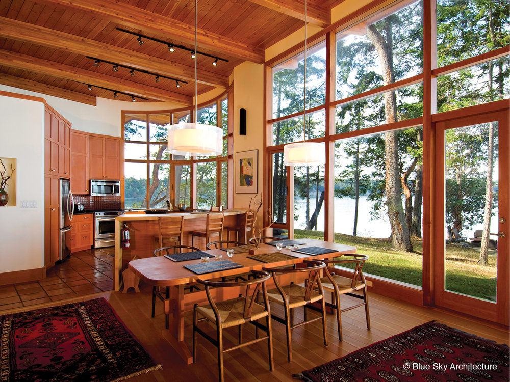 Booklovers House, Helliwell + Smith • Blue Sky Architecture Helliwell + Smith • Blue Sky Architecture Dapur Modern