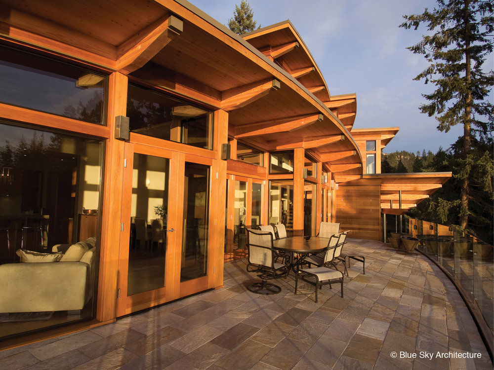 Terrace View Helliwell + Smith • Blue Sky Architecture Modern houses