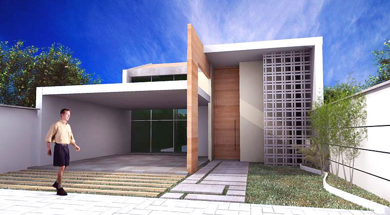 Casa LED, Sergio Matos Arquitetura Sergio Matos Arquitetura Modern houses