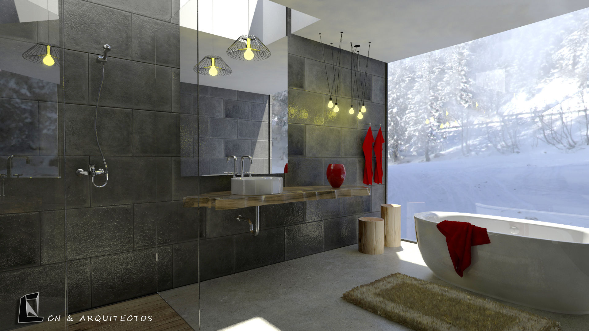 DISEÑO DE INTERIORES, CN y Arquitectos CN y Arquitectos 現代浴室設計點子、靈感&圖片 裝飾品