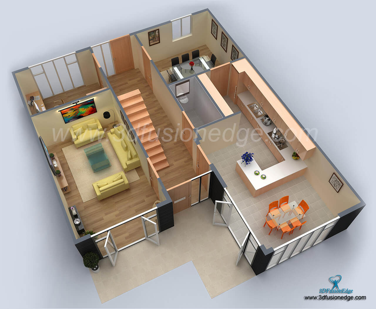 3d floor plan bedroom 3DFUSIONEDGE floor,bathroom floor,bamboo flooring