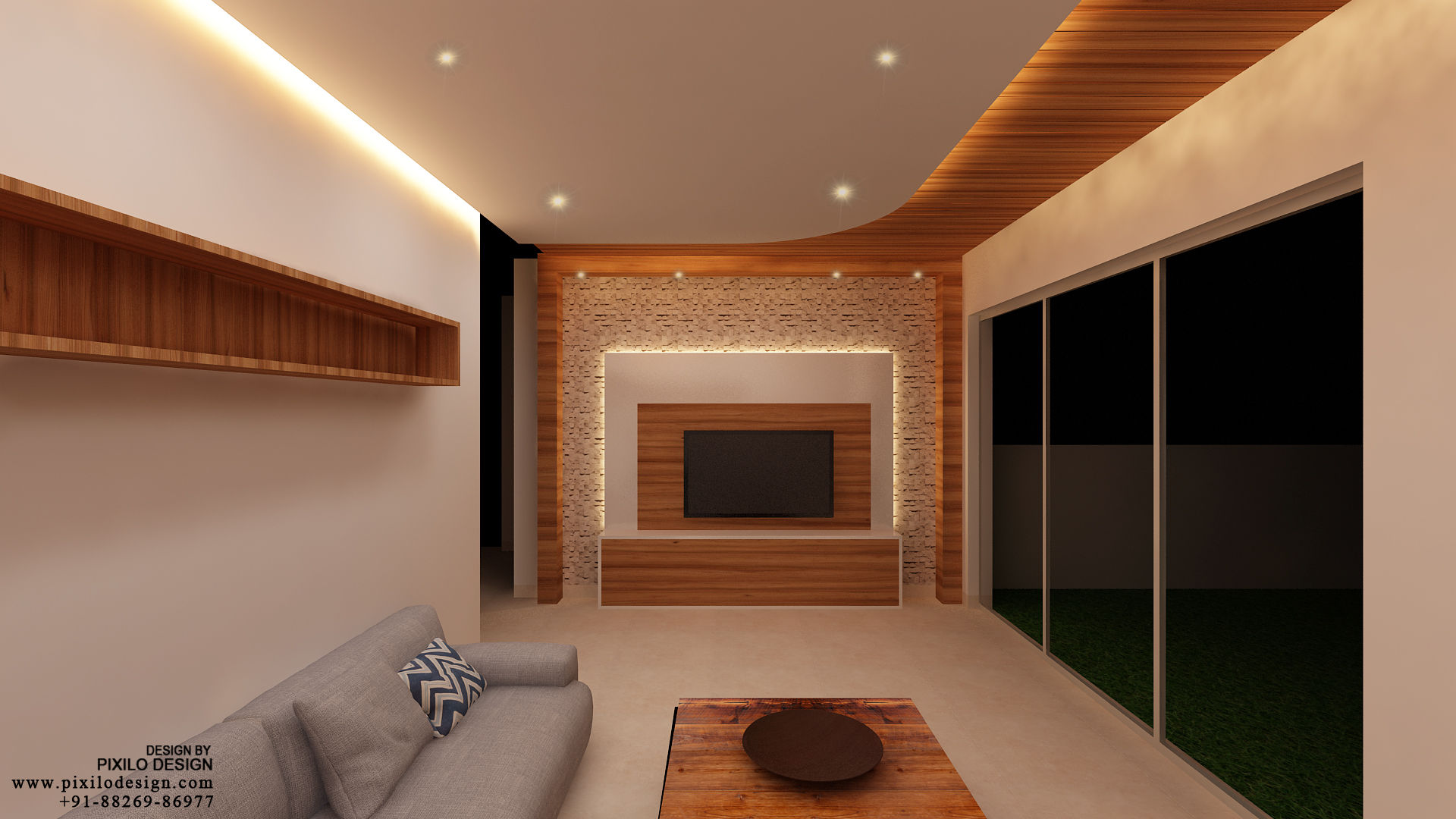 Bishnoi's Residence , Pixilo Design Pixilo Design Modern living room