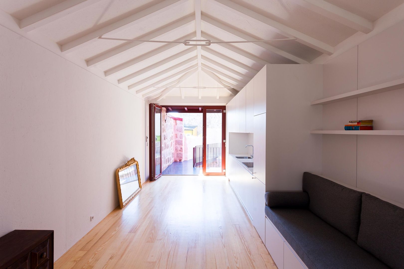 Caldeireiros Houses, Clínica de Arquitectura Clínica de Arquitectura Cocinas minimalistas Madera Acabado en madera