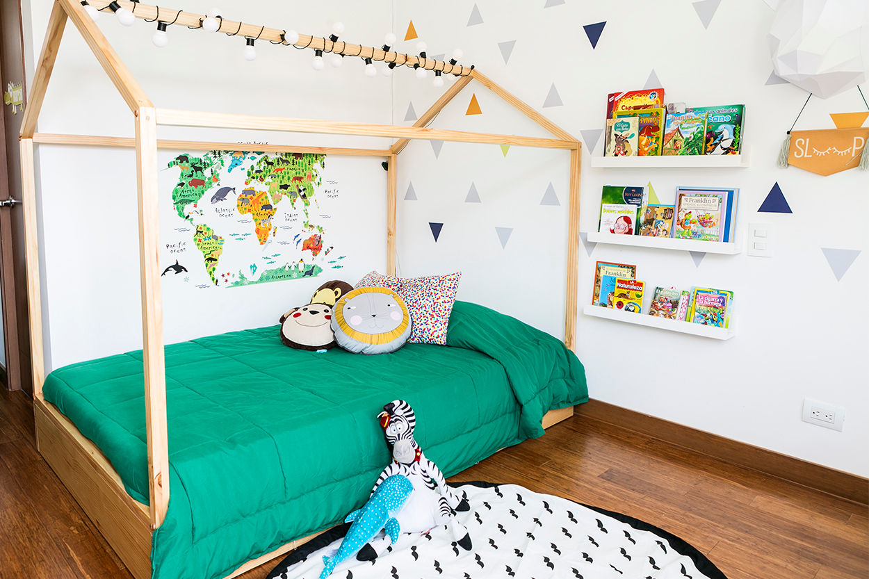 Cuarto de Martín Arango, Little One Little One Habitaciones para niños de estilo escandinavo
